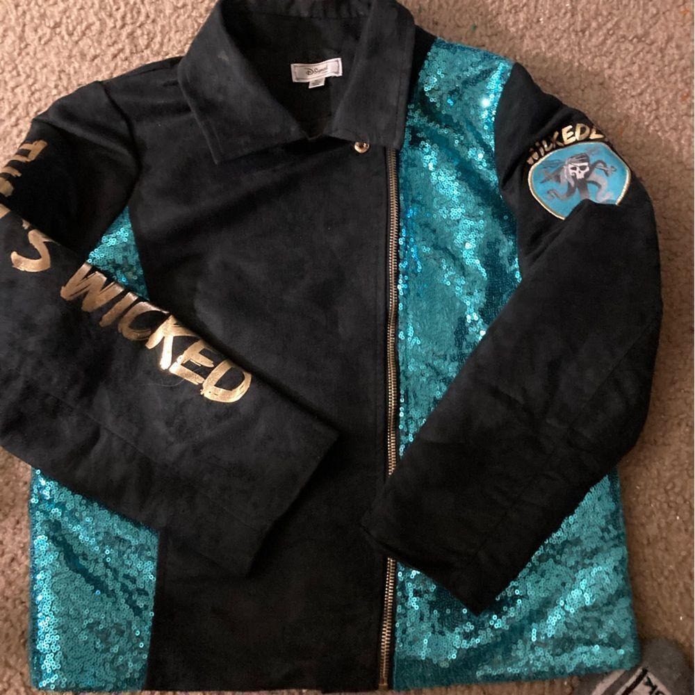 Disney D-Signed Descendants 3 Faux Suede Uma Moro Jacket